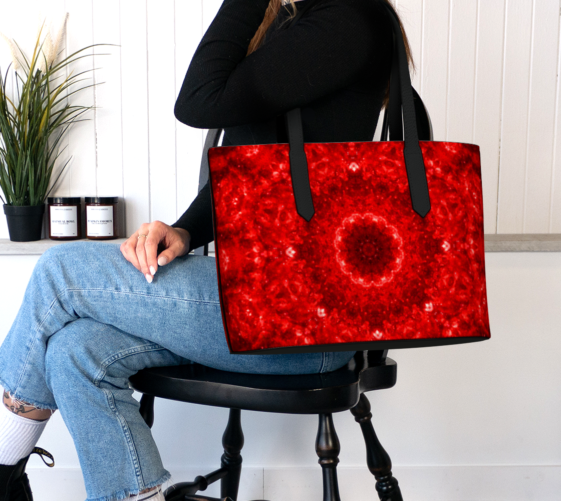 Katerina Battle Symphony Desires 2022. Vegan Leather Tote Bag