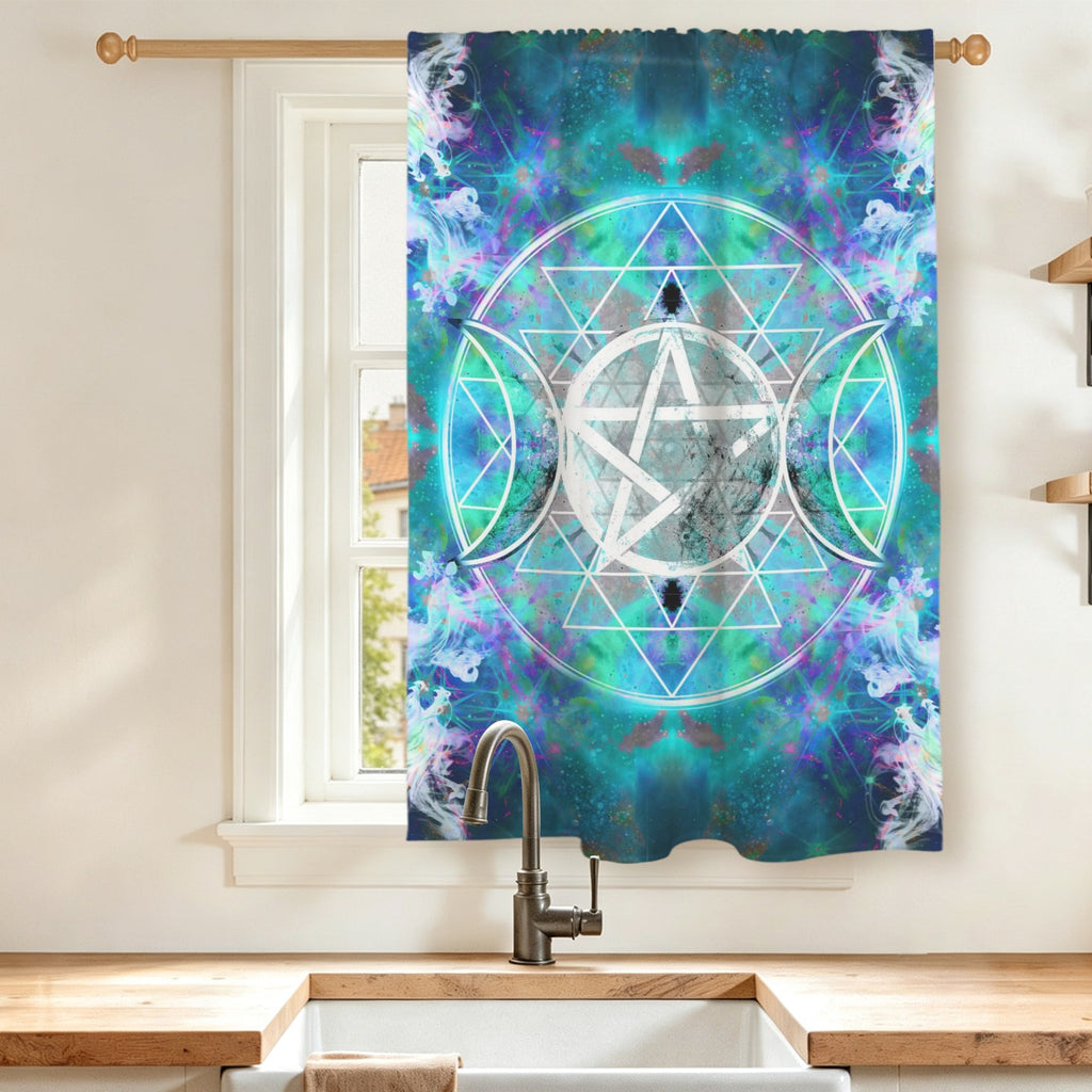 Katerina's Now & Forever Triple Goddess Meditations Window Curtain 27.6" x 39.4" ( 1 Piece ) | Ships from USA