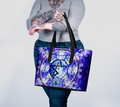 Amen Jin's Katerina's Dracularian Dragoness Desires Magickal Awakening Meditations Vegan Leather Tote