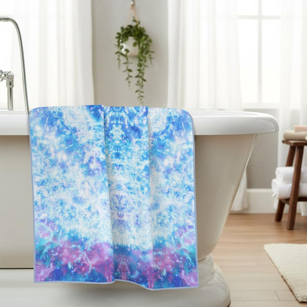 Katerina's Kamar-Taj Desires Waffle Weave Bath Towel 29" x 58" | Ships from USA