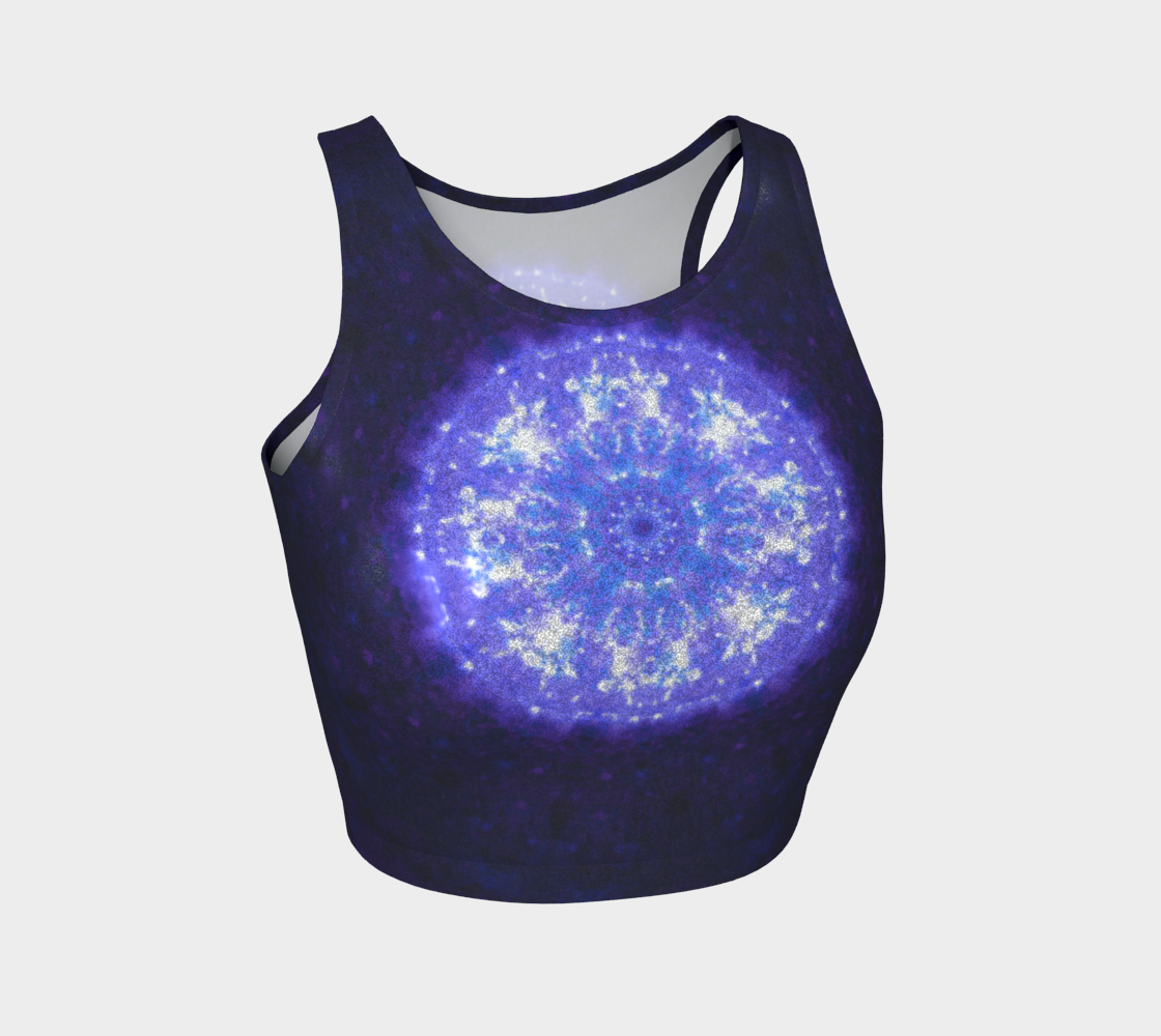 Katerina's Meditation Desires Athletic Crop Top