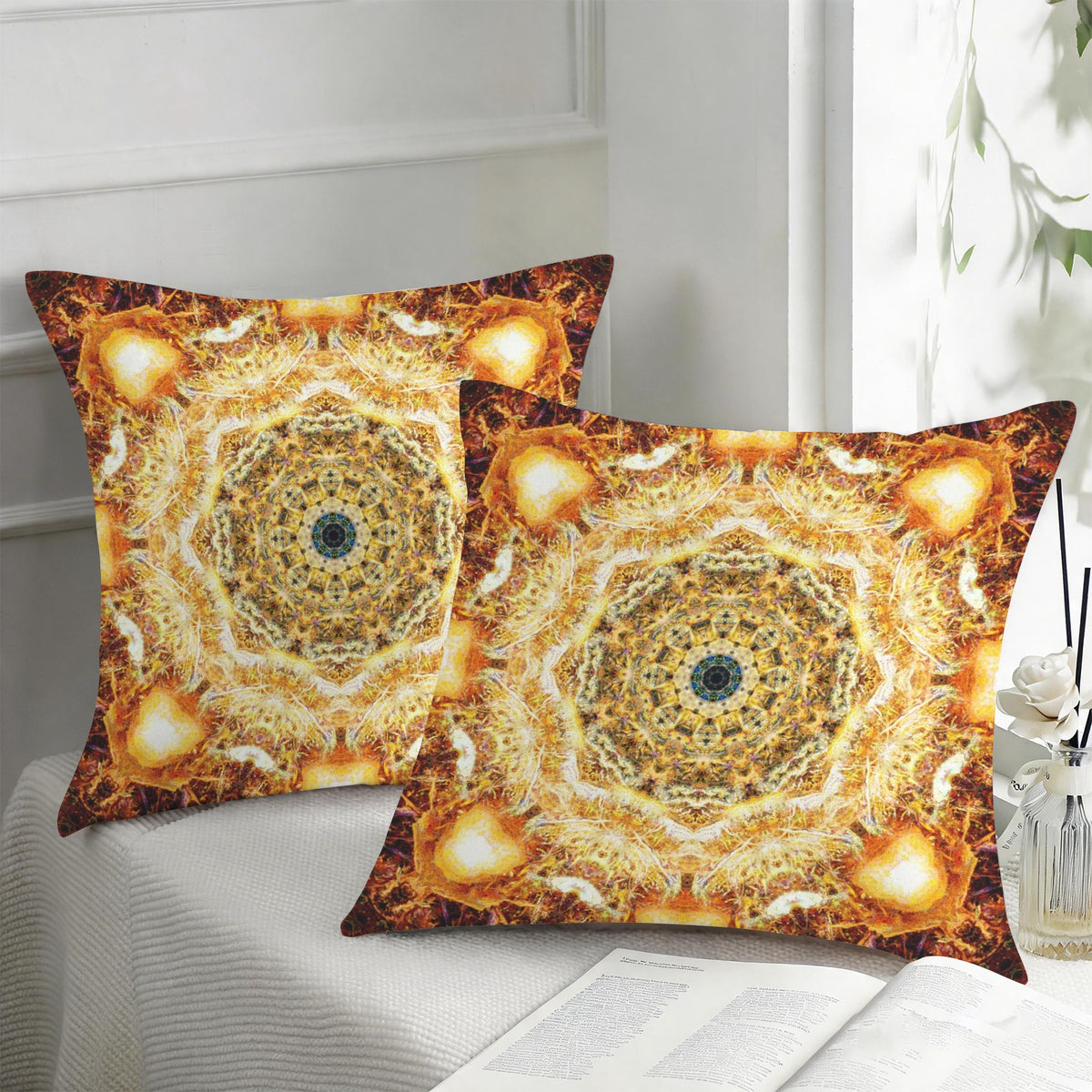 Katerina's Jupiter Desires Custom Pillow Cases 18" x 18" (2-Pack) | Ships from USA