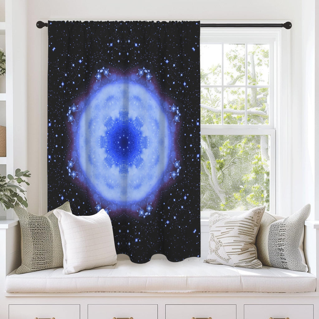 Katerina's Halo Desires Window Curtain 52" x 63" ( 1 Piece ) | Ships from USA