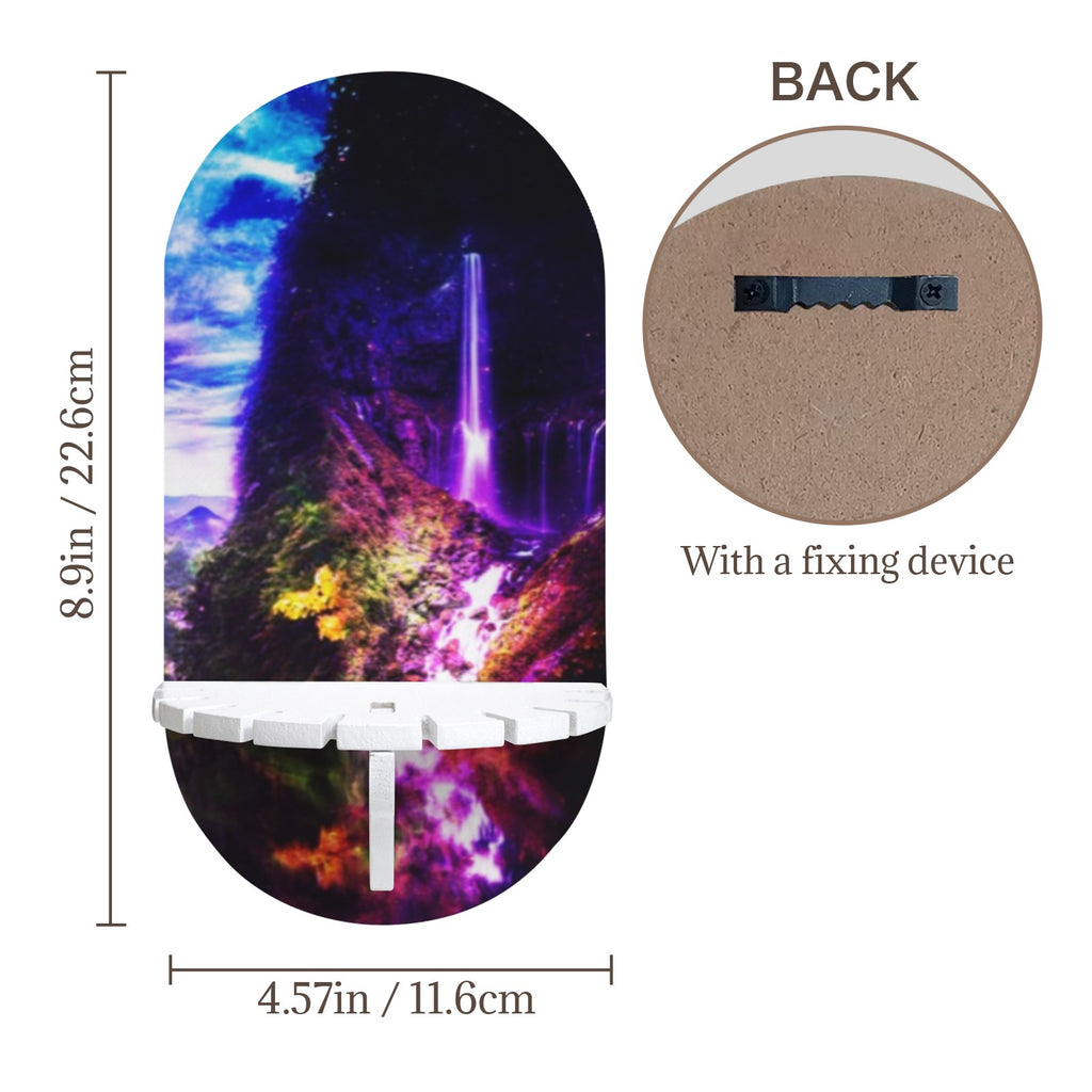 Creation's Heaven Abalone Lake Dreams Wall Mounted Candle Holder | Ships from USA