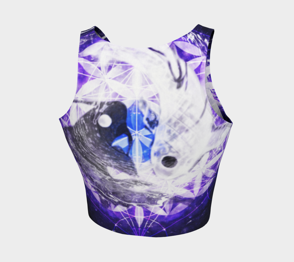 Katerina's We Will Go Home Koi Meditations Crop Top