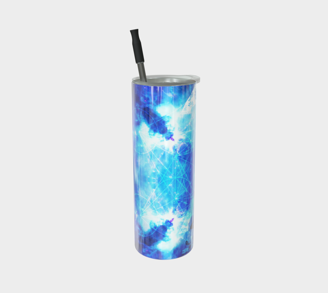 Amen Jin's Mandala of Dragon Fire Parisian Meditations Stainless Steel Tumbler