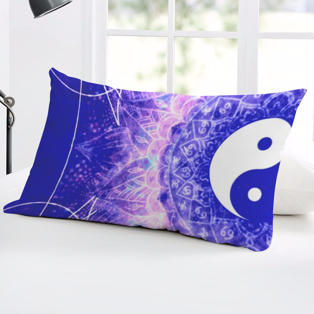 Katerina's Uncertainty in Time & Space Yin Yang Meditations Pillow Case 36" x 20"  | Ships from USA