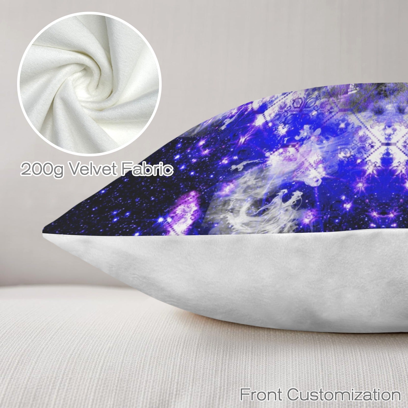 Katerina's Psyche Desires Dragoness Dreams Custom Pillow Cases 18" x 18" (2-Pack) | Ships from USA