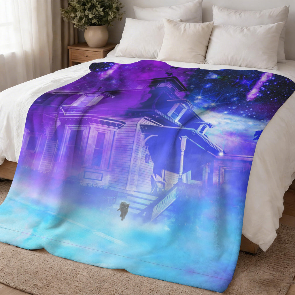Amen Jin's Katerina's Eros & Psyche Desires Hocus Pocus Dreams Sherpa Fleece Blanket 60" x 80" | Ships from USA