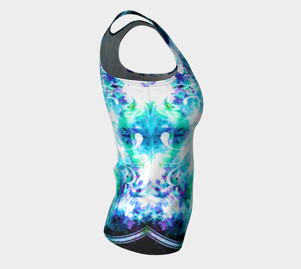 Katerina's Now and Forever Buddha Meditations Fitted Tank Top