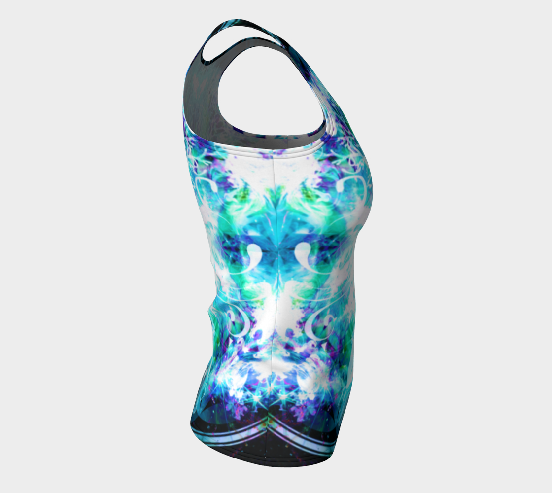 Katerina's Now and Forever Buddha Meditations Fitted Tank Top