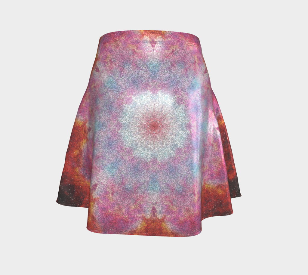 Siren's Rose Desires Flared Skirt