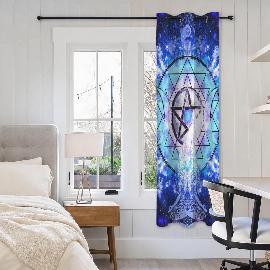 Amen Jin's Katerina's Eros & Psyche Magical Awakening Meditations Grommet Curtain 42" x 63" ( 1 Piece ) | Ships from USA