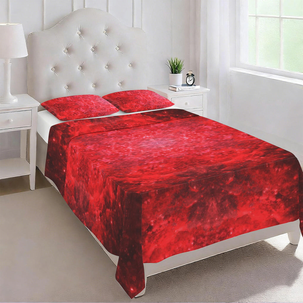 Katerina's as Alive as You Want Me Desires 3-Piece Bedding Set (Bed Sheet + Pillowcases)  | Ships from USA