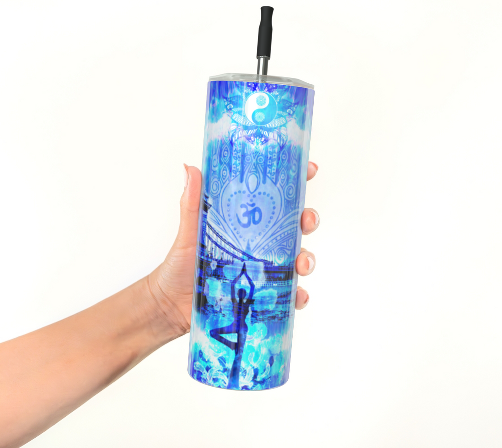 Amen Jin's Blue Sun Budapest Meditations Stainless Steel Tumbler