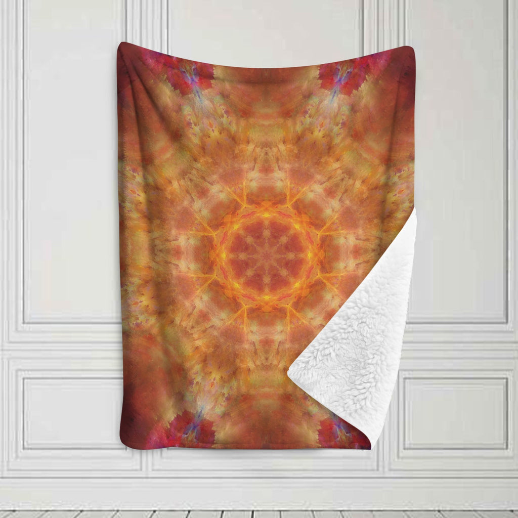 Katerina's Supernova Desires Sherpa Fleece Blanket 30" x 40" | Ships from USA