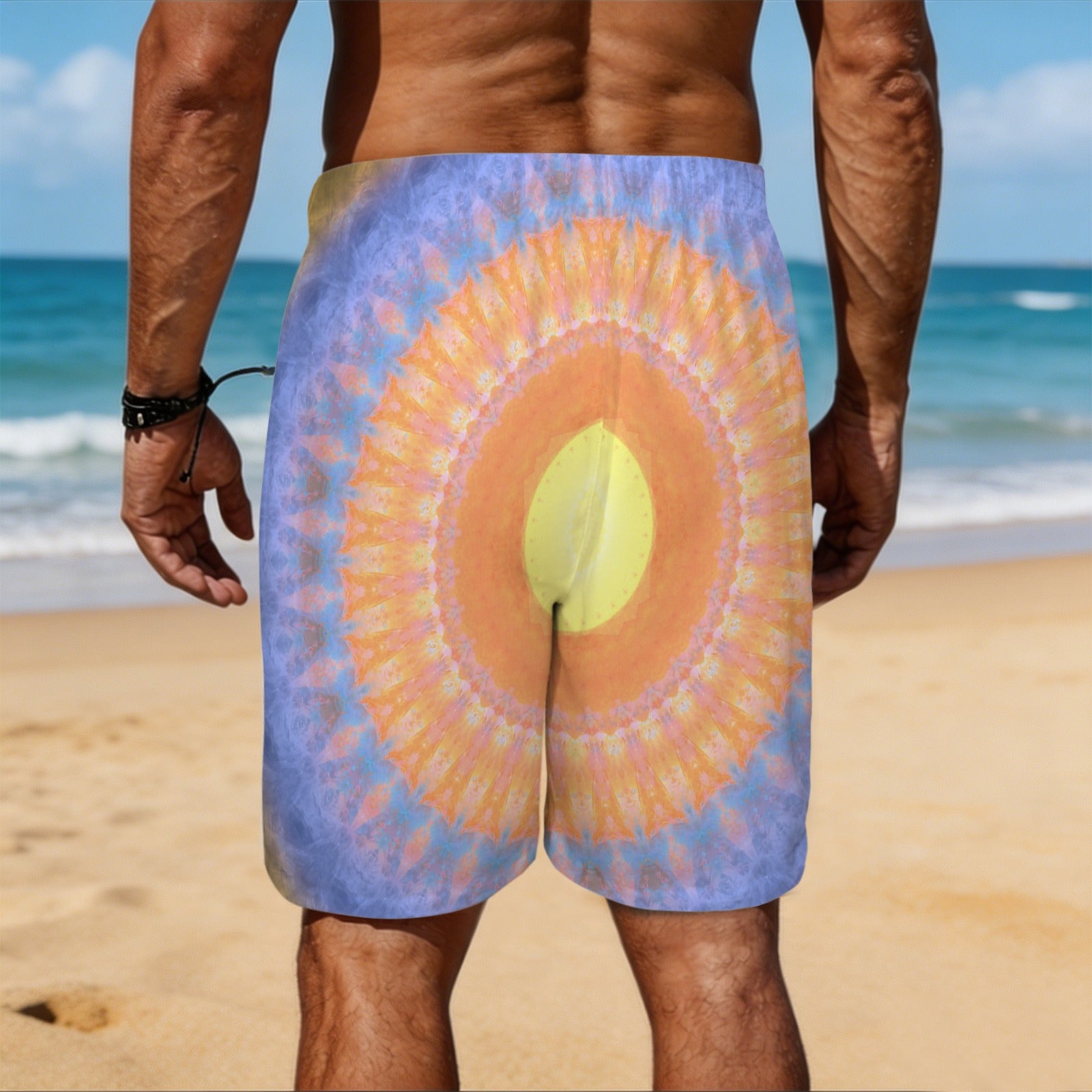 Katerina's Love Will Never Die Desires Men's All Over Print Beach Shorts (Sets 26) | Ships from USA