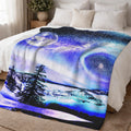 Katerina's Lolite Noel Yule Night Dreams Sherpa Fleece Blanket 60" x 80" | Ships from USA