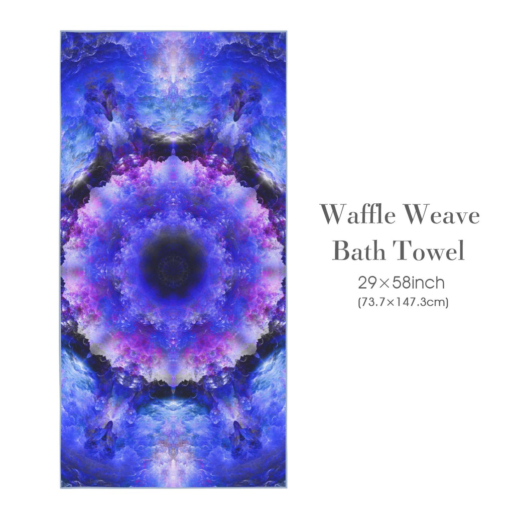 Katerina's I Will Come Again Desires Waffle Weave Bath Towel 29" x 58" | Ships from USA