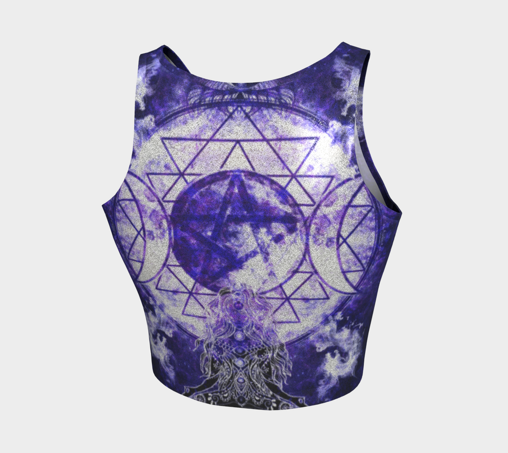 Katerina's Dragon's Eye Magickal Awakening Meditations Crop Top