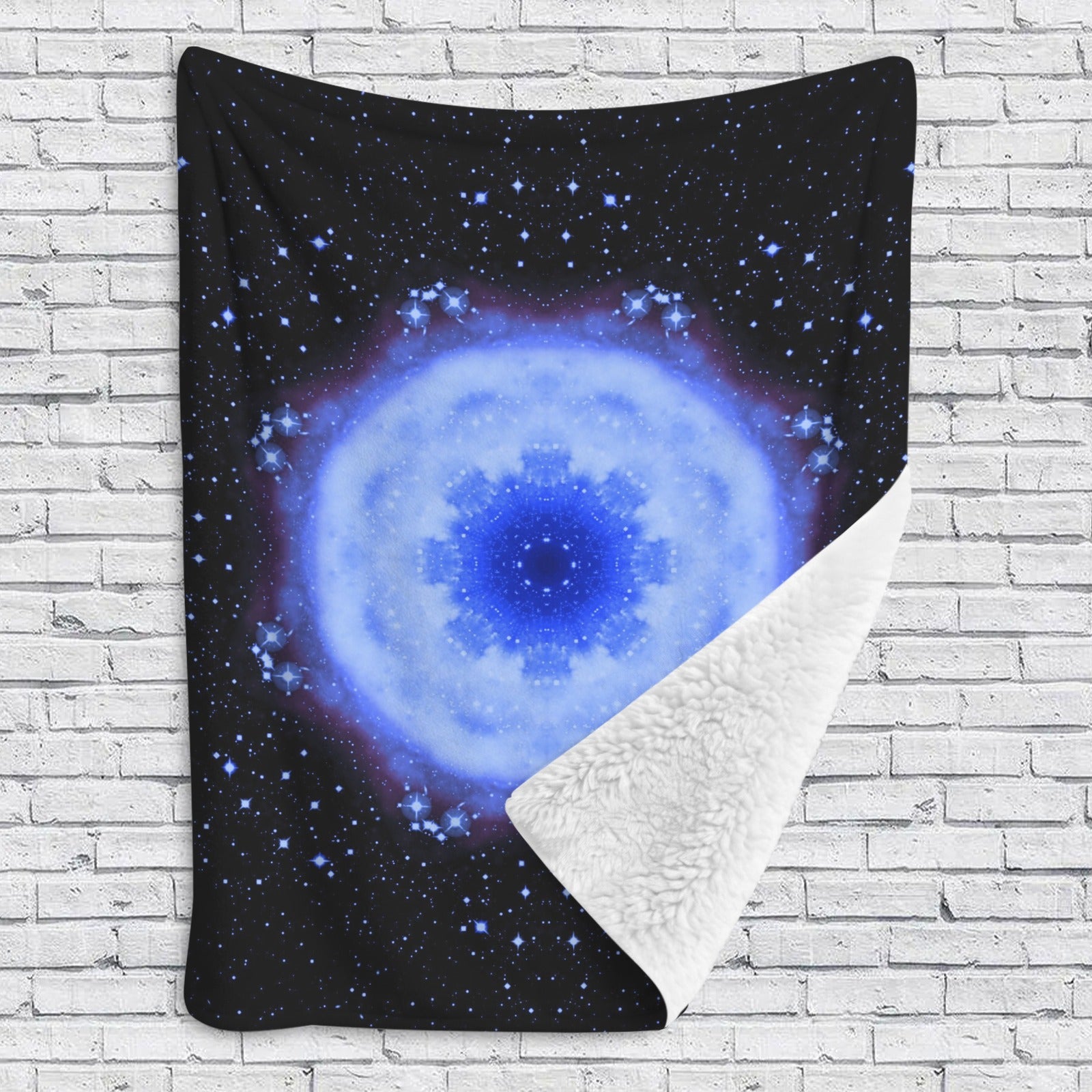 Katerina's Halo Desires Sherpa Fleece Blanket 60" x 80" | Ships from USA