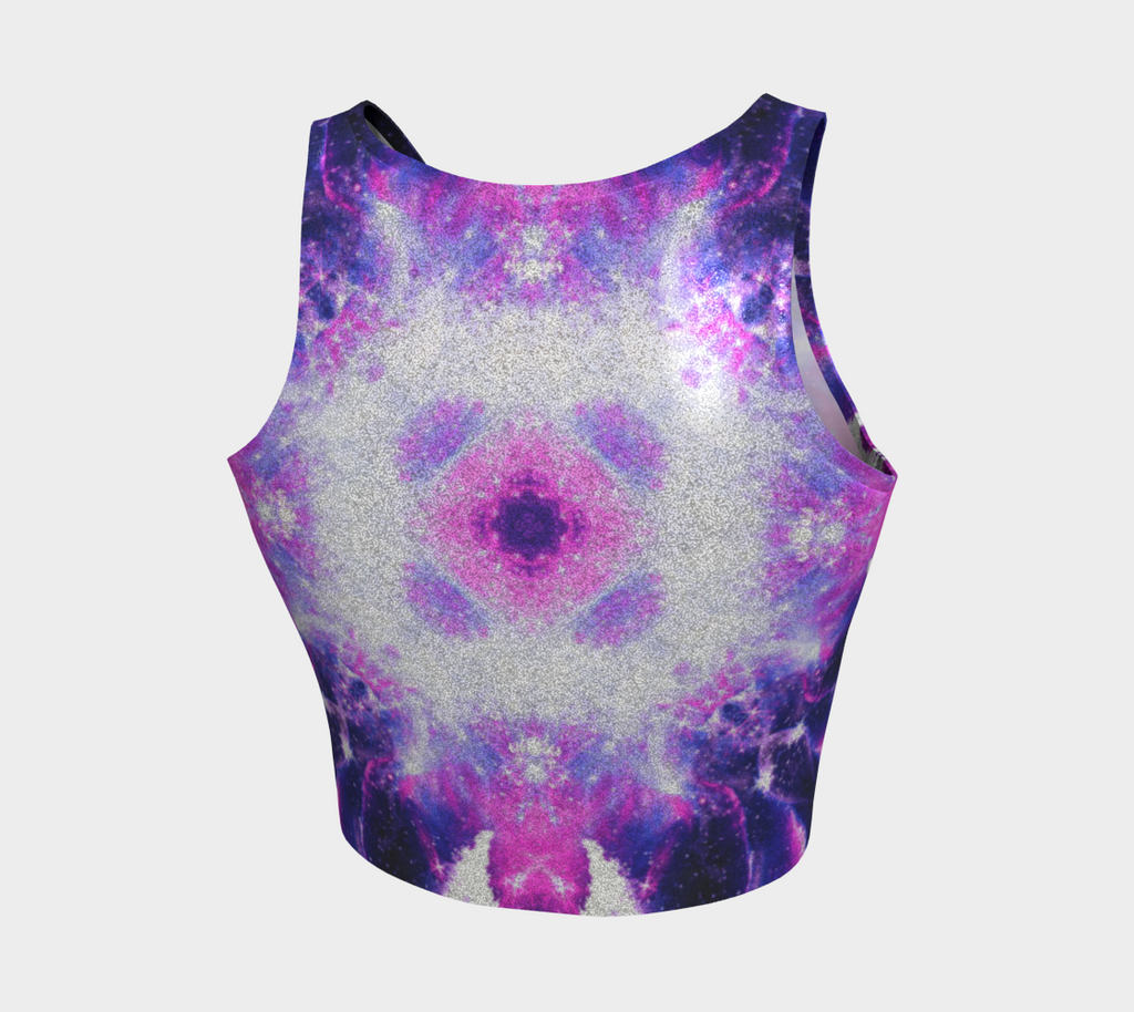 Katerina's Twin Flame Love Desires Athletic Crop Top