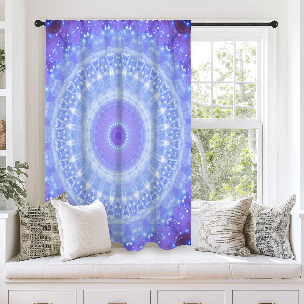 Katerina's Living on a Prayer Desires Window Curtain 52" x 63" ( 1 Piece ) | Ships from USA