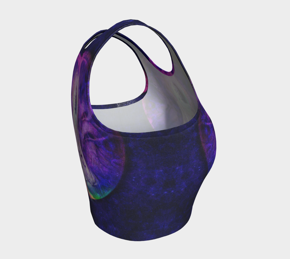 Katerina's Dragon's Eye Stillness Meditations Crop Top