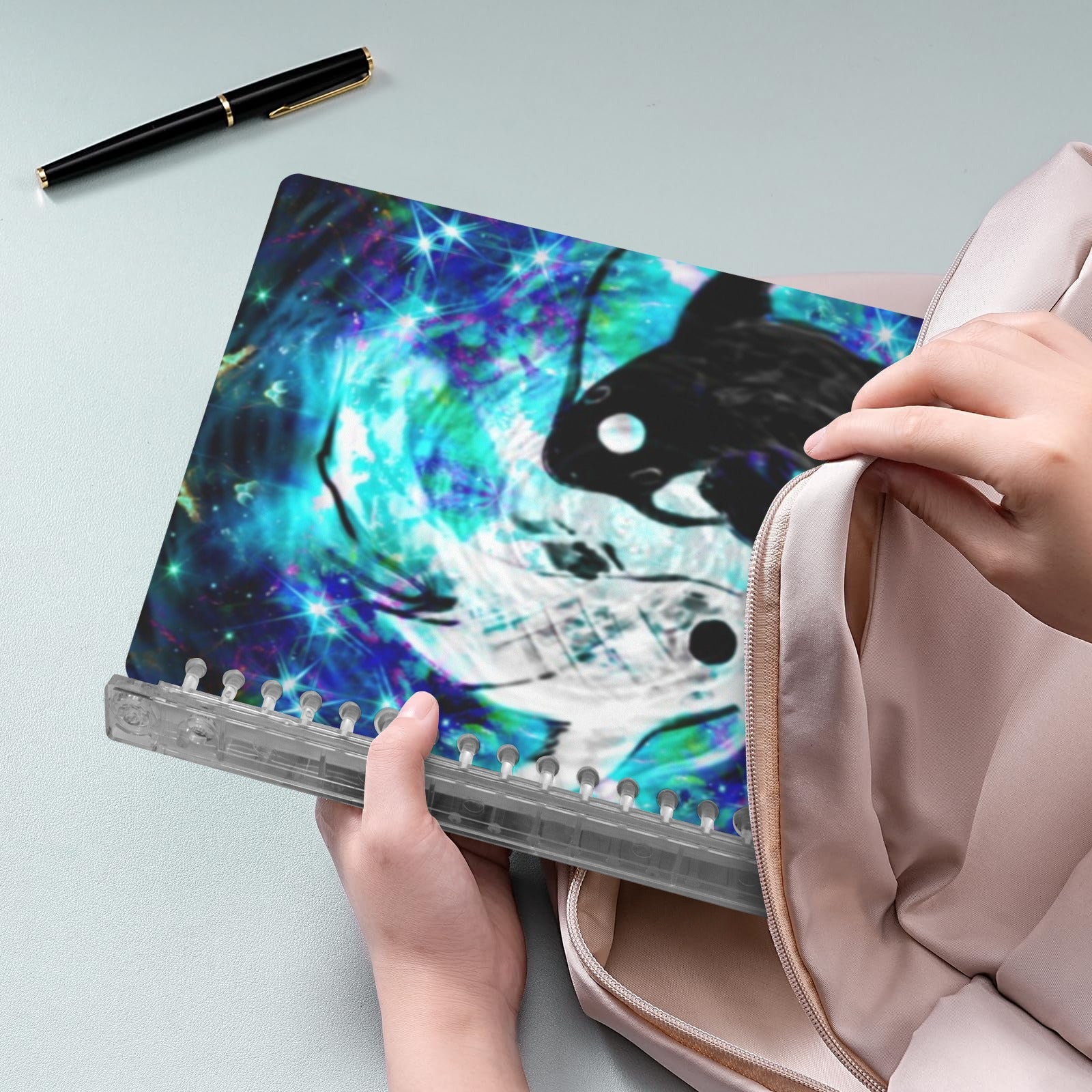 Katerina's Now & Forever Koi Desires Loose-Leaf Notebooks ( Cover Print, 4-Pack ) | Ships from USA