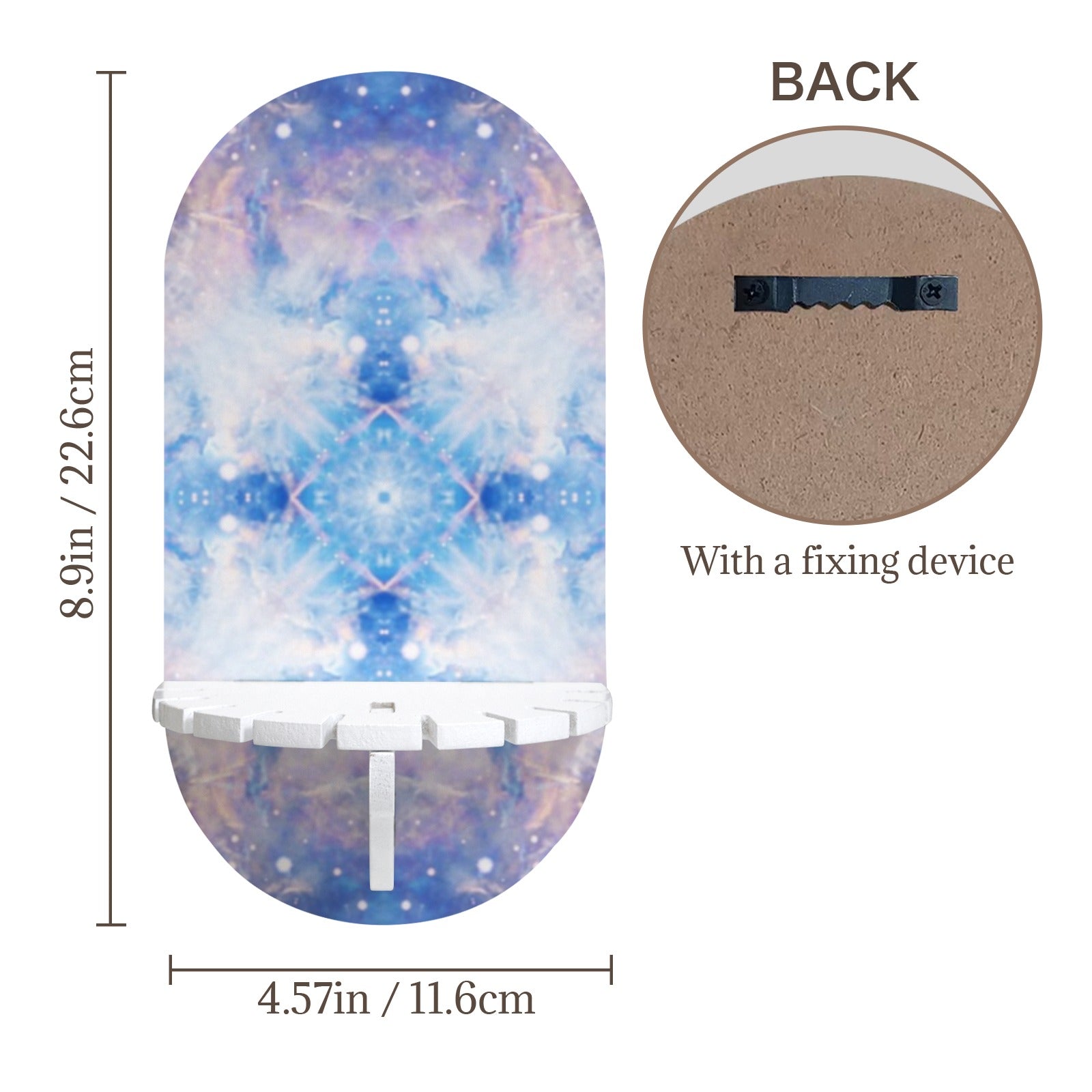 Katerina's Winterborn Desires Wall Mounted Candle Holder | Ships from USA
