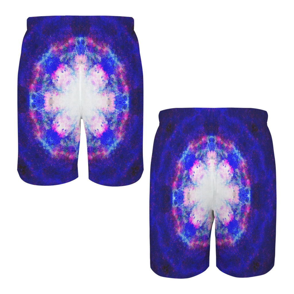 Katerina's Independence Desires Men's All Over Print Beach Shorts (Sets 26) | Ships from USA