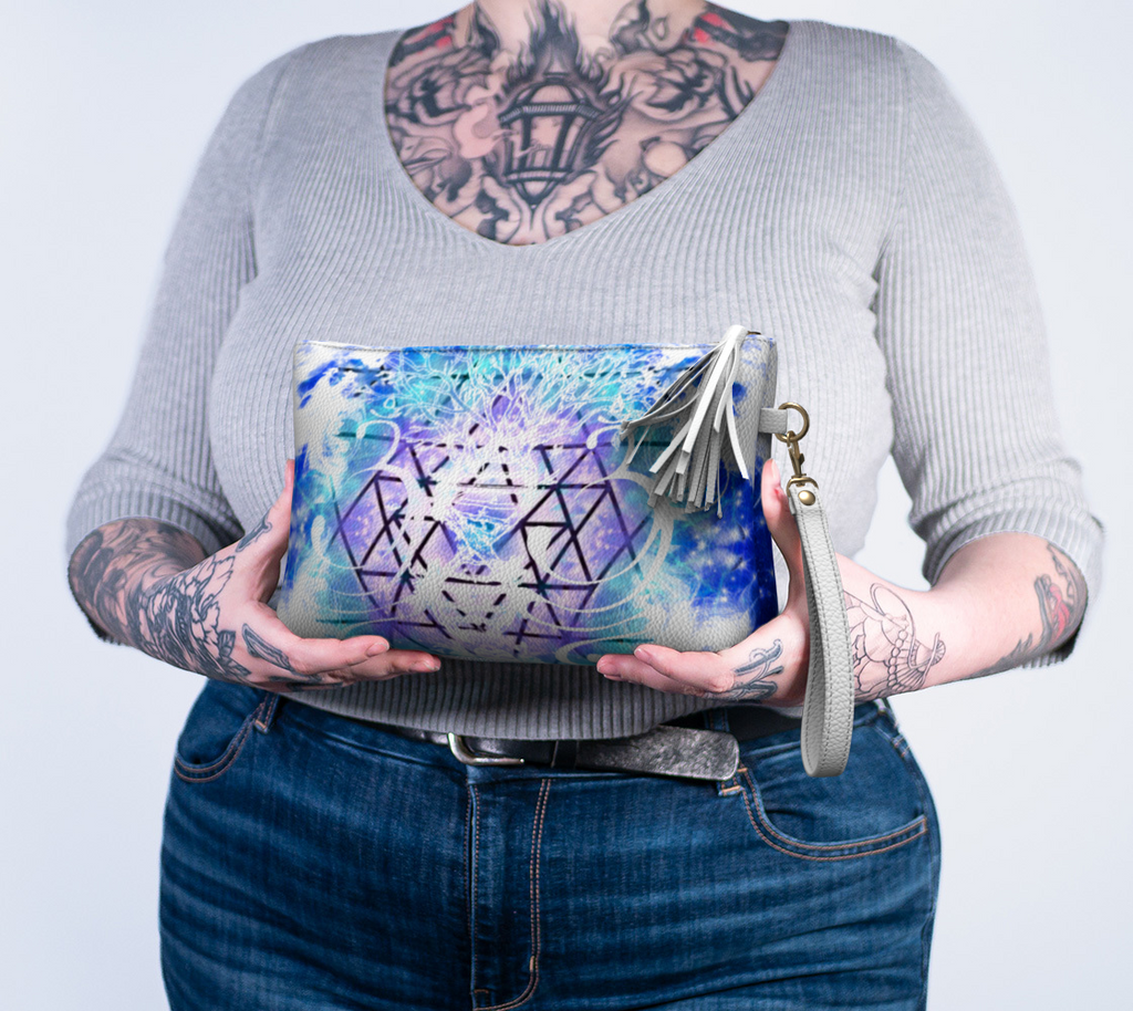 Amen Jin's Katerina's Eros & Psyche Desires Buddha Meditations Vegan Makeup Bag