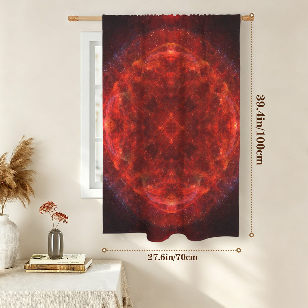 Katerina's Love & Hatred Desires Window Curtain 27.6" x 39.4" ( 1 Piece ) | Ships from USA