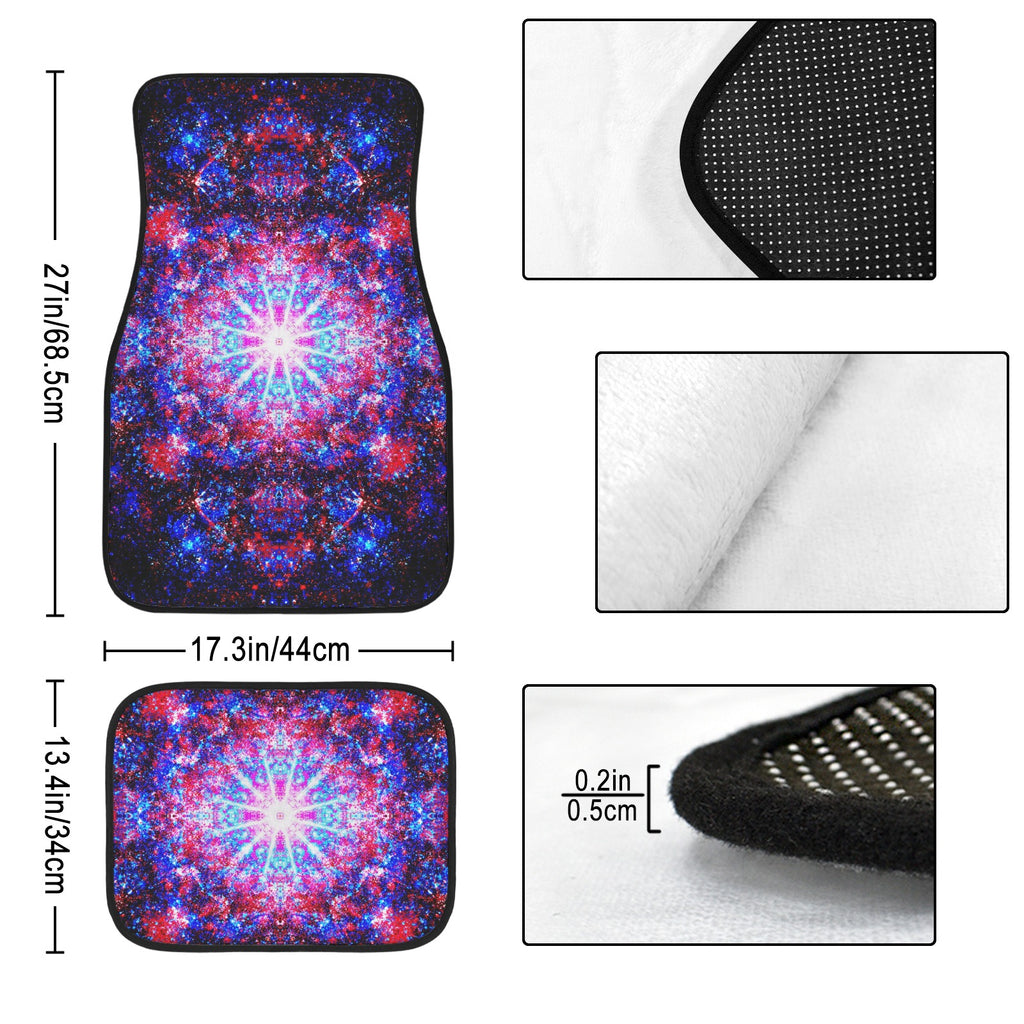 Katerina's Founder's Desires 4-Piece Car Floor Mats （Customized Separately）| Ships from USA