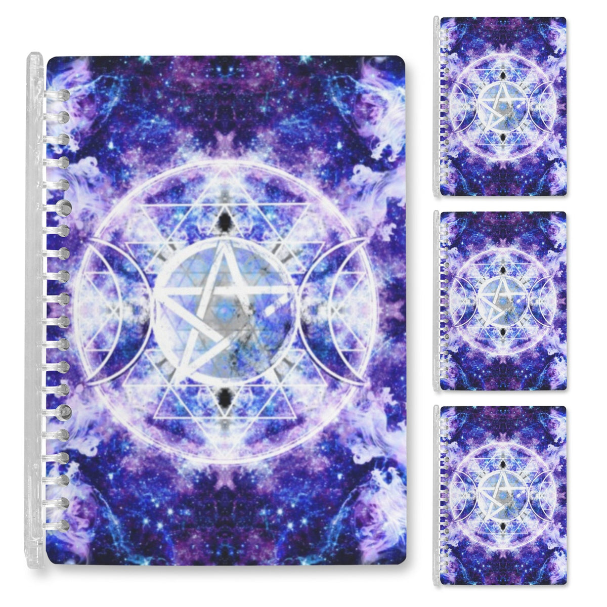 Amen Jin's Katerina's Dracularian Dragoness Triple Goddess Meditations u Loose-Leaf Notebooks ( Cover Print, 4-Pack ) | Ships from USA