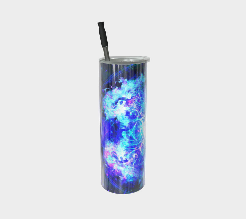 Amen Jin's Memories of Yesterday Buddha Meditations Stainless Steel Tumbler