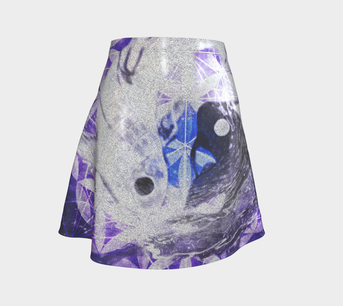 Katerina's We Will Come Home Desires Koi Meditations Flared Skirt