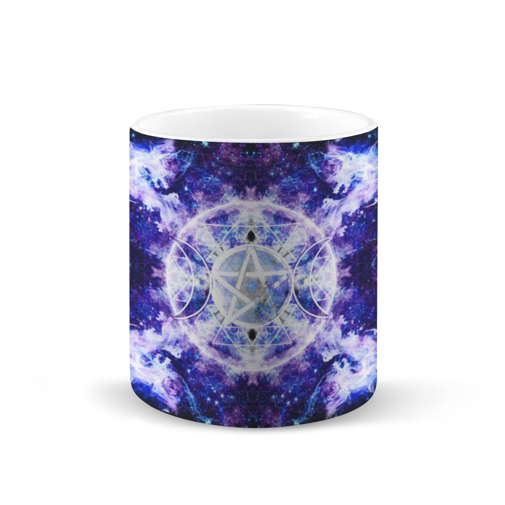 Amen Jin's Katerina's Dracularian Dragoness Triple Goddess Meditations Custom White Mug(11OZ)(Set of 2) | Ships from USA