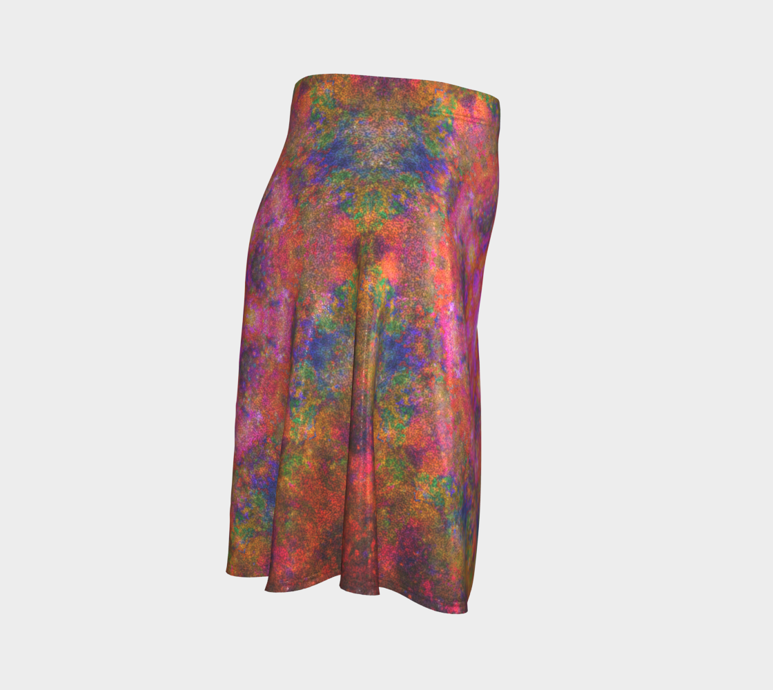 Amen Jin's 1978 Rainbow Desires Flared Skirt