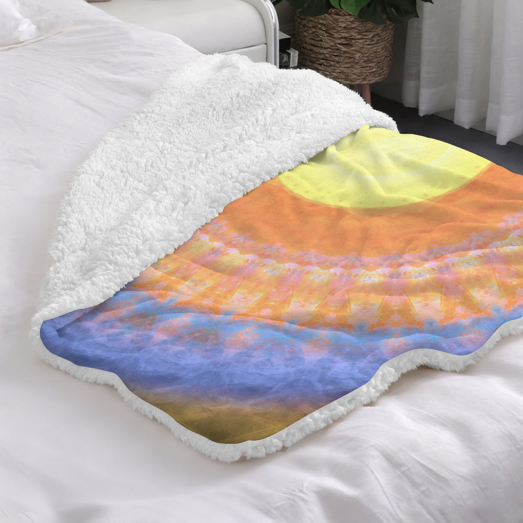 Katerina's Love Will Never Die Desires Sherpa Fleece Blanket 30" x 40" | Ships from USA