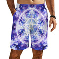 Amen Jin's Katerina's Dracularian Dragoness Triple Goddess Meditations Men's All Over Print Beach Shorts (Sets 26) | Ships from USA