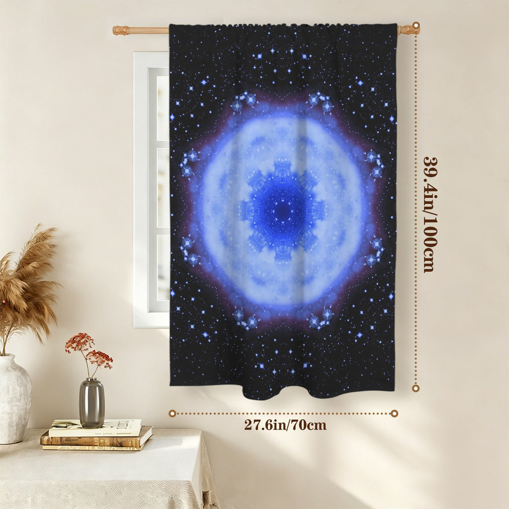 Katerina's Halo Desires Window Curtain 27.6" x 39.4" ( 1 Piece ) | Ships from USA