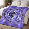 Katerina's Triple Goddess Magickal Desires Sherpa Fleece Blanket 60" x 80" | Ships from USA