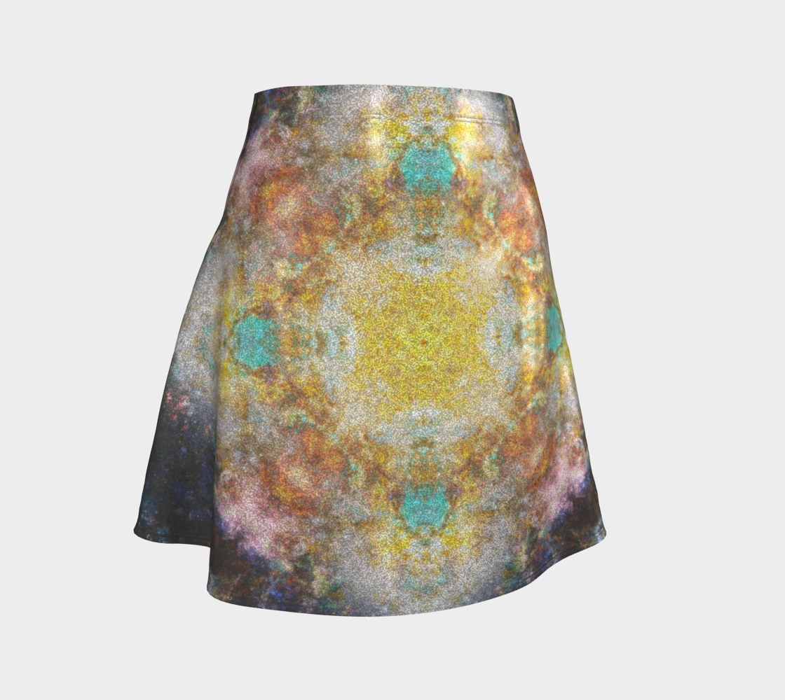 Amen Jin's Desires to Breathe Again Flare Skirt