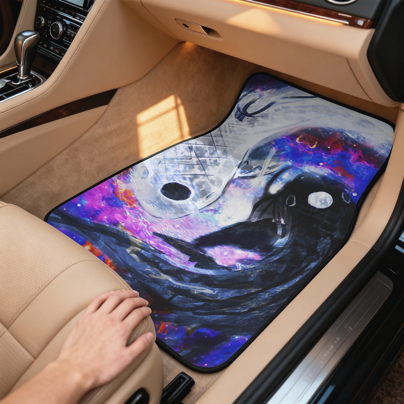 Katerina's Cassandra Koi Desires 4-Piece Car Floor Mats （Customized Separately）| Ships from USA