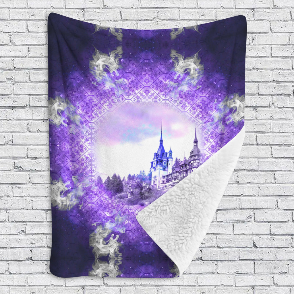 Katerina's We Will Go Home Desires Dragoness Dreams Sherpa Fleece Blanket 60" x 80" | Ships from USA
