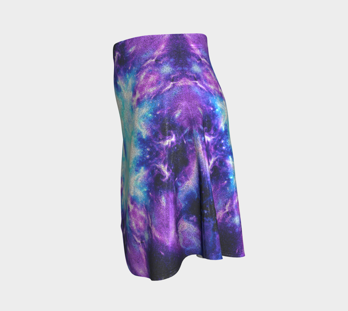Amen Jin's Twin Flame Protection Desires Flared Skirt