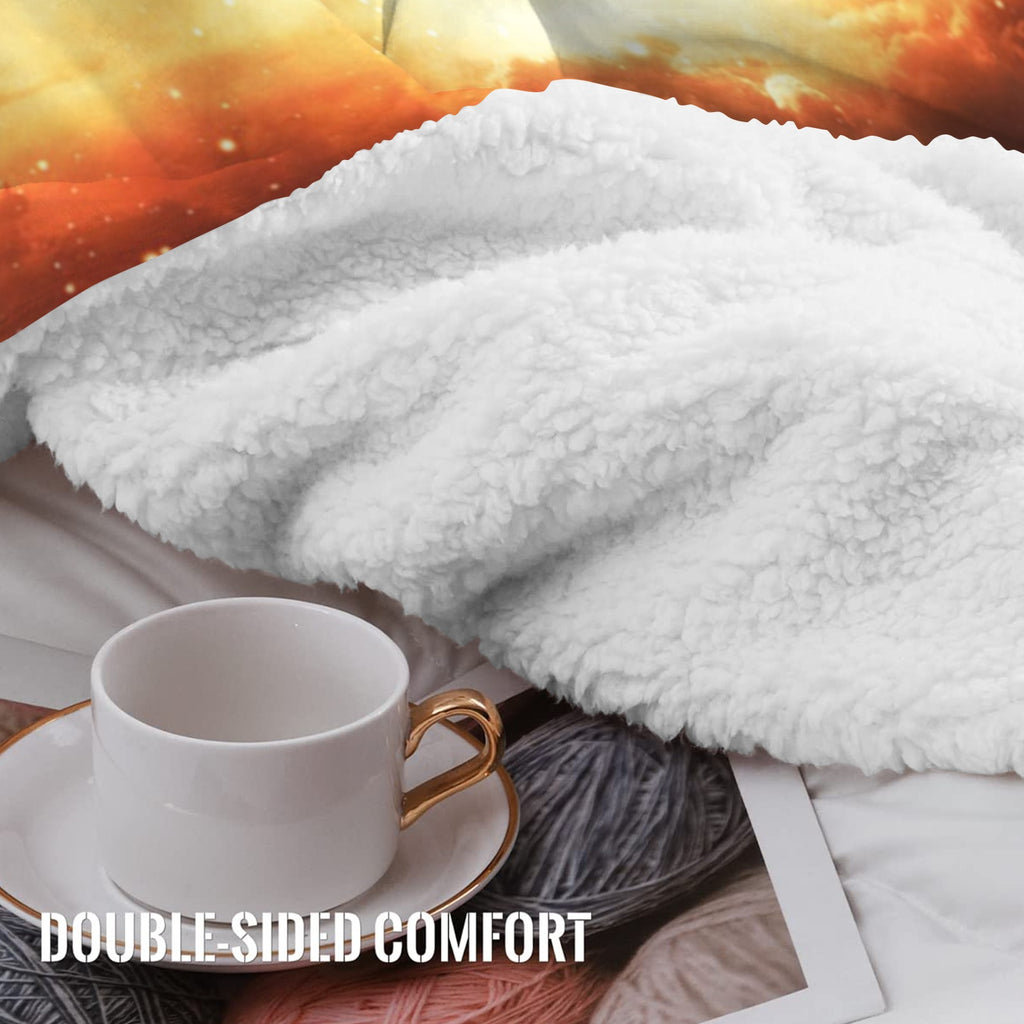 Samhain Night Dreams Sherpa Fleece Blanket 60" x 80" | Ships from USA