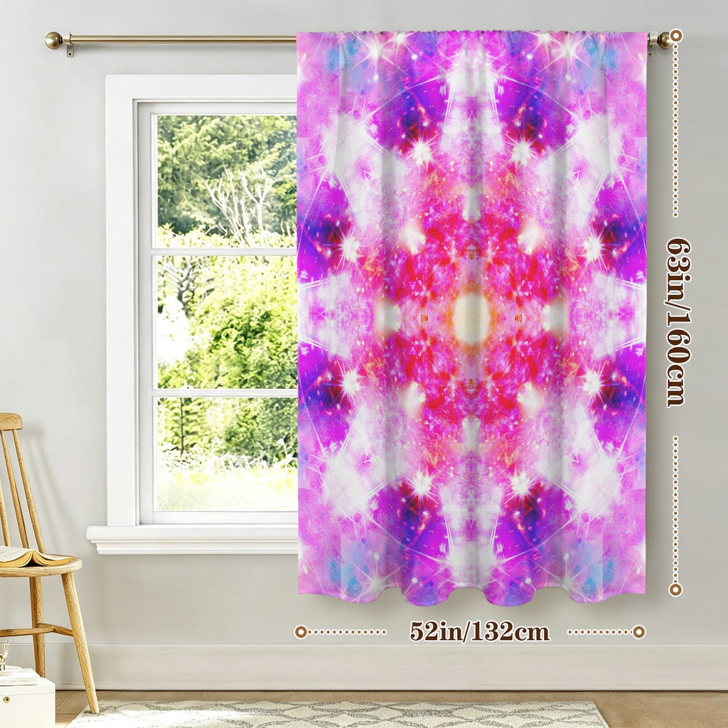 Katerina's Dreams of Angels Desires Window Curtain 52" x 63" ( 1 Piece ) | Ships from USA
