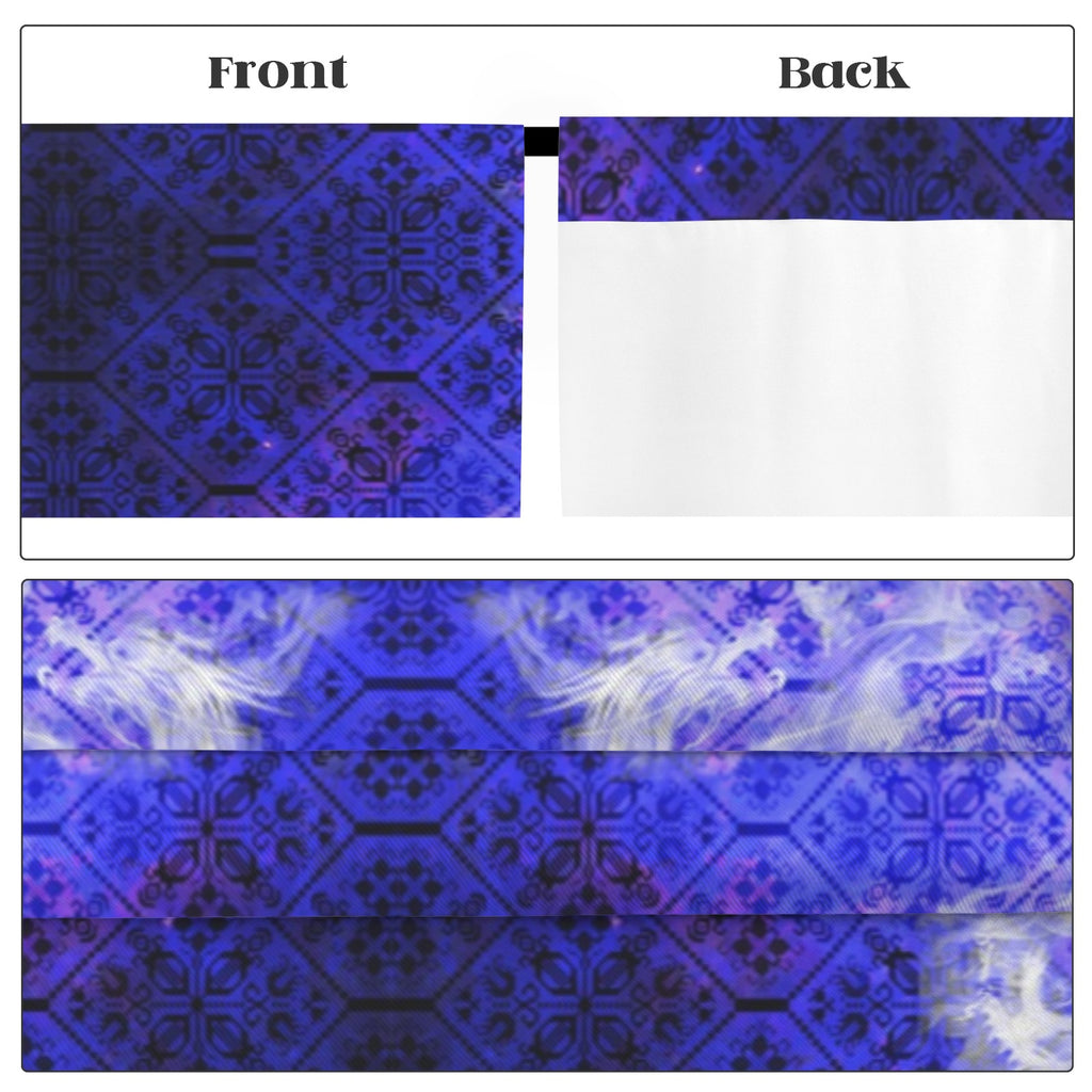 Katerina's Uncertainty in Time & Space Desires Dragoness Dreams Floor-To-Ceiling Curtain 52x84inch | Ships from USA